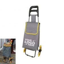Foldable Shopping Cart with Six Wheels